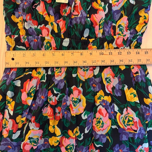 Anthropologie NEW Somerset Strapless Maxi Dress Floral Tiered‎ sz M coquette NWT - Picture 7 of 12